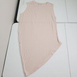 Athleta Tank Tank Top Asymmetrical Light Pink Women's Size M